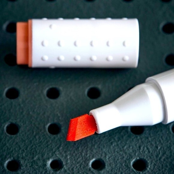 Monograph Marker brushes, Multi, Pack of 12 Assorted colors - Picture 3 of 6